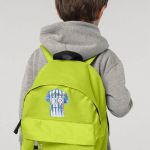 Σχολική Τσάντα Πλάτης Νηπιαγωγείου σε Λαχανί Χρώμα, Blue