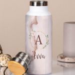 Μπουκάλι Θερμός, Ανοξείδωτo με Προσωποποίηση, Floral Circle