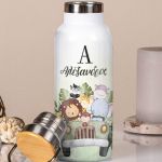 Μπουκάλι Θερμός, Ανοξείδωτo με Προσωποποίηση, Safari