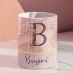 Μολυβοθήκη Προσωποποιημένη για Κορίτσι με Σχέδιο Λάμψη