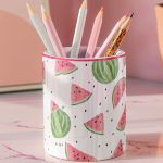 Μολυβοθήκη Προσωποποιημένη για Κορίτσι με Σχέδιο Καρπούζι