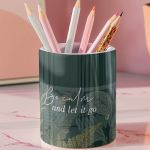 Μολυβοθήκη Προσωποποιημένη με Όνομα και Σχέδιο Be Calm