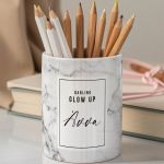 Μολυβοθήκη Προσωποποιημένη με Όνομα και Σχέδιο Glow Up