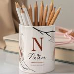 Μολυβοθήκη Προσωποποιημένη με Όνομα και Σχέδιο Branches