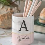 Μολυβοθήκη Προσωποποιημένη για Αγόρι με Σχέδιο Λίθος