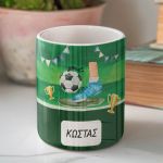 Μολυβοθήκη Προσωποποιημένη για Αγόρι με Σχέδιο Πρωταθλητής