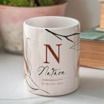 Μολυβοθήκη Προσωποποιημένη με Όνομα και Σχέδιο Branches