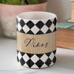 Μολυβοθήκη Προσωποποιημένη με Όνομα και Σχέδιο Σκάκι