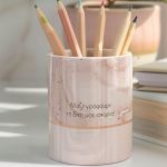 Μολυβοθήκη Προσωποποιημένη με Όνομα και Σχέδιο Gold Love