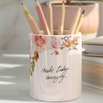 Μολυβοθήκη Προσωποποιημένη με Όνομα και Σχέδιο Ανθογένεση