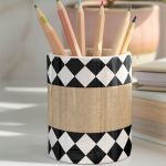 Μολυβοθήκη Προσωποποιημένη με Όνομα και Σχέδιο Σκάκι