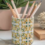 Μολυβοθήκη Προσωποποιημένη με Όνομα και Σχέδιο Good Vibes