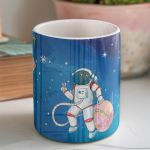 Μολυβοθήκη Προσωποποιημένη για Αγόρι με Σχέδιο Αστροναύτης