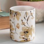 Μολυβοθήκη Προσωποποιημένη για Κορίτσι με Σχέδιο Λουλούδια