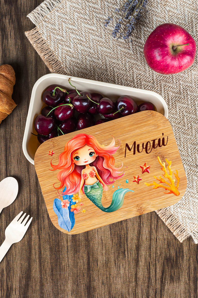 Παιδικό Δοχείο Φαγητού με το Όνομα του Παιδιού, Under The Sea