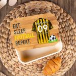 Παιδικό Δοχείο Φαγητού με το Όνομα του Παιδιού, Yellow Legend