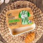 Παιδικό Δοχείο Φαγητού με το Όνομα του Παιδιού, Green Legend