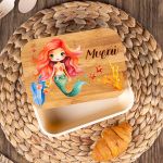 Παιδικό Δοχείο Φαγητού με το Όνομα του Παιδιού, Under The Sea