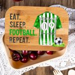 Παιδικό Δοχείο Φαγητού με το Όνομα του Παιδιού, Green Legend