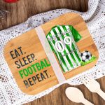 Παιδικό Δοχείο Φαγητού με το Όνομα του Παιδιού, Green Legend