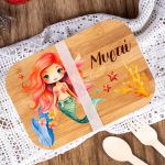 Παιδικό Δοχείο Φαγητού με το Όνομα του Παιδιού, Under The Sea