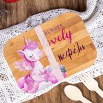 Παιδικό Δοχείο Φαγητού με το Όνομα του Παιδιού, Flying Pony