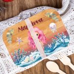 Παιδικό Δοχείο Φαγητού με το Όνομα του Παιδιού, Mermaid