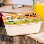 Παιδικό Δοχείο Φαγητού με το Όνομα του Παιδιού, Wild Ride