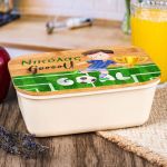 Παιδικό Δοχείο Φαγητού με το Όνομα του Παιδιού, Tackle Time