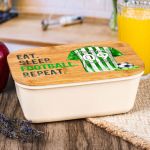 Παιδικό Δοχείο Φαγητού με το Όνομα του Παιδιού, Green Legend