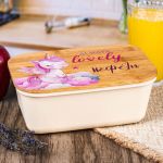 Παιδικό Δοχείο Φαγητού με το Όνομα του Παιδιού, Flying Pony