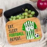 Παιδικό Δοχείο Φαγητού με το Όνομα του Παιδιού, Green Legend