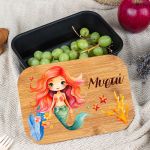 Παιδικό Δοχείο Φαγητού με το Όνομα του Παιδιού, Under The Sea