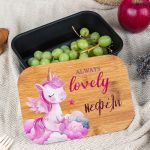 Παιδικό Δοχείο Φαγητού με το Όνομα του Παιδιού, Flying Pony