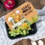 Παιδικό Δοχείο Φαγητού με το Όνομα του Παιδιού, Wild Ride