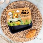 Παιδικό Δοχείο Φαγητού με το Όνομα του Παιδιού, Wild Ride