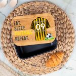 Παιδικό Δοχείο Φαγητού με το Όνομα του Παιδιού, Yellow Legend