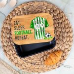 Παιδικό Δοχείο Φαγητού με το Όνομα του Παιδιού, Green Legend