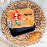 Παιδικό Δοχείο Φαγητού με το Όνομα του Παιδιού, Under The Sea