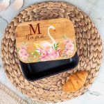 Παιδικό Δοχείο Φαγητού με το Όνομα του Παιδιού, Beautiful Swan