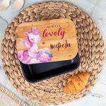 Παιδικό Δοχείο Φαγητού με το Όνομα του Παιδιού, Flying Pony