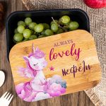 Παιδικό Δοχείο Φαγητού με το Όνομα του Παιδιού, Flying Pony