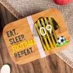 Παιδικό Δοχείο Φαγητού με το Όνομα του Παιδιού, Yellow Legend