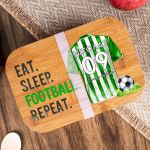 Παιδικό Δοχείο Φαγητού με το Όνομα του Παιδιού, Green Legend