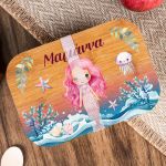 Παιδικό Δοχείο Φαγητού με το Όνομα του Παιδιού, Mermaid