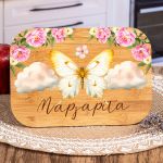 Παιδικό Δοχείο Φαγητού με το Όνομα του Παιδιού, Love Flying