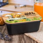 Παιδικό Δοχείο Φαγητού με το Όνομα του Παιδιού, Wild Ride