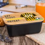 Παιδικό Δοχείο Φαγητού με το Όνομα του Παιδιού, Yellow Legend