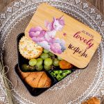 Δοχείου Φαγητού 2 Επιπέδων, με το Όνομα του Παιδιού, Unicorn