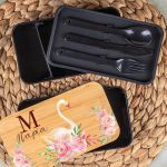 Δοχείου Φαγητού 2 Επιπέδων, με το Όνομα του Παιδιού, Harmony